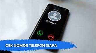 Cara Mencari Nomor Telepon